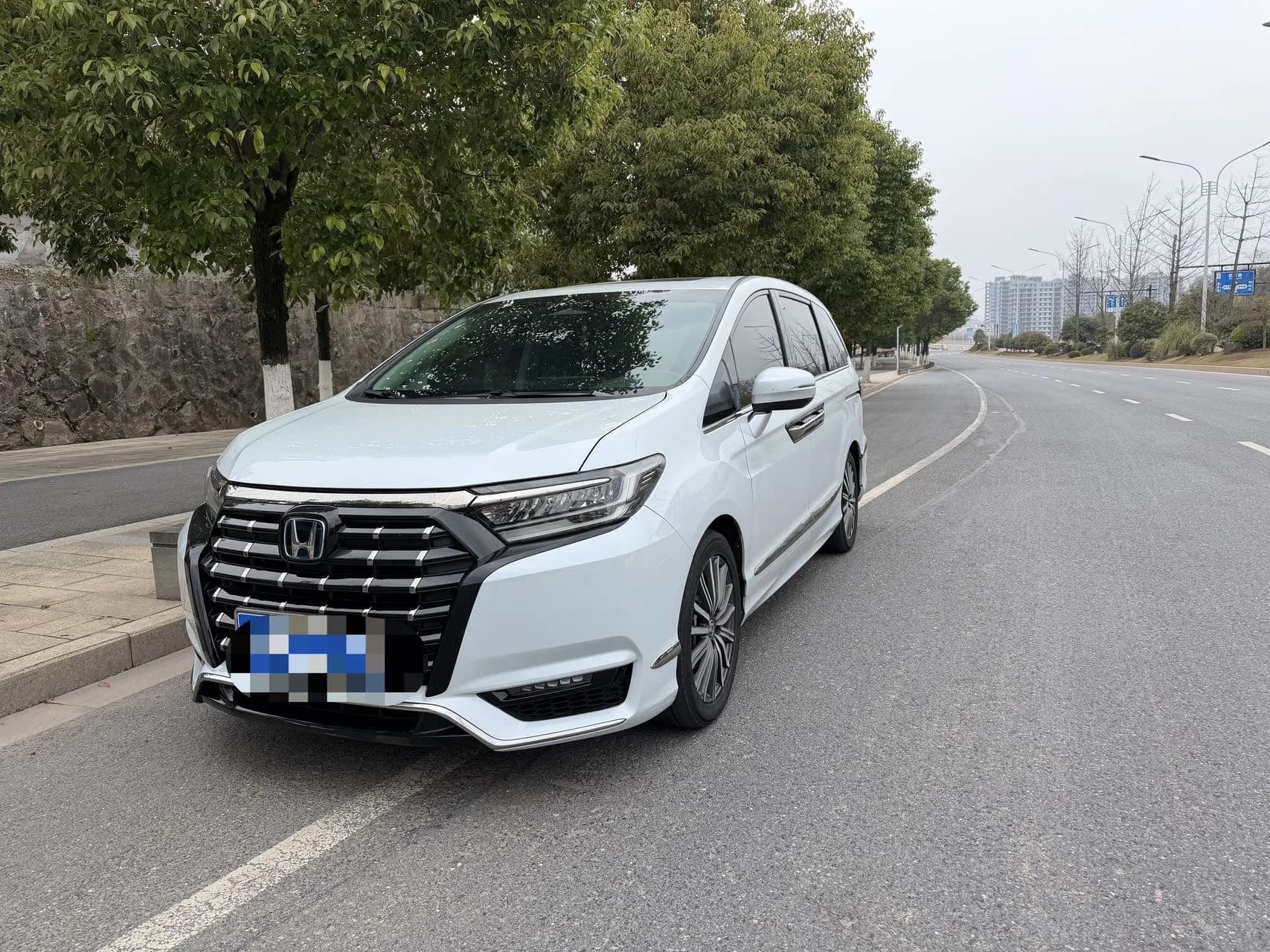 Honda 2024 Elysion e:HEV 2.0 CVT Luxury Edition Automatic exterior