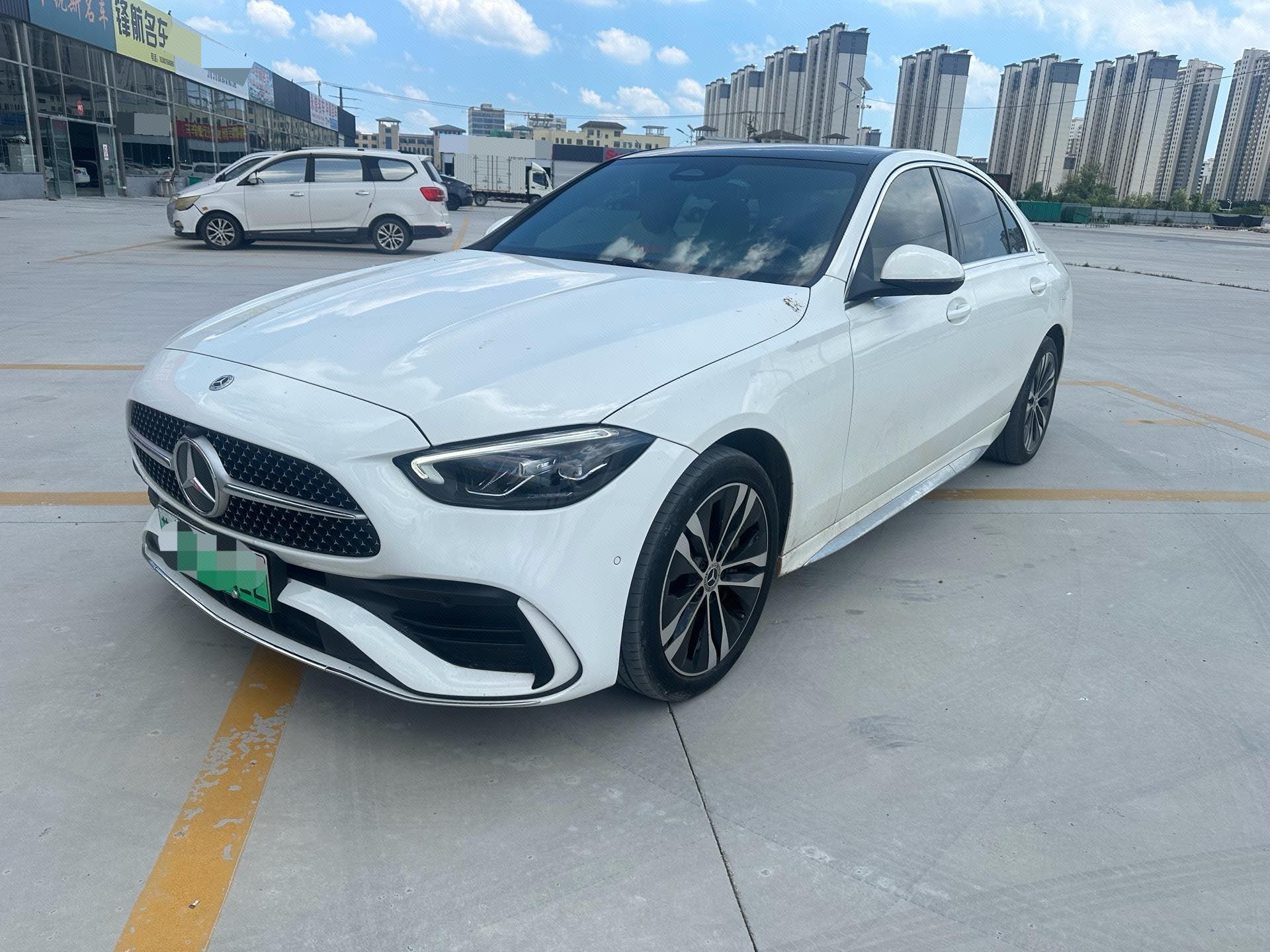 Mercedes-Benz C-Class Electric, 2023 Model Year C 350 eL exterior