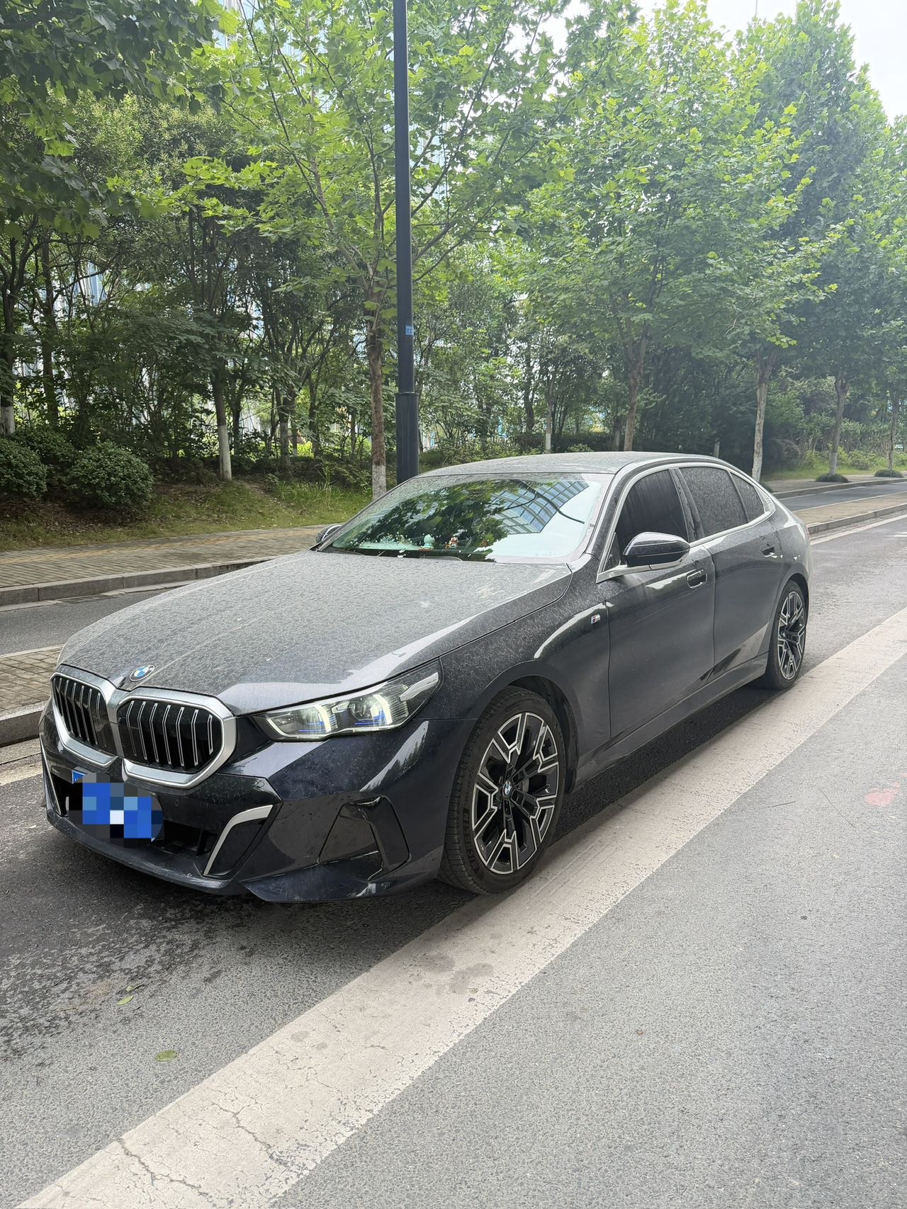 BMW 5 Series 2025 Model Year 530Li 48V 2.0T Premium Edition with M Sport Package, Automatic Transmission exterior