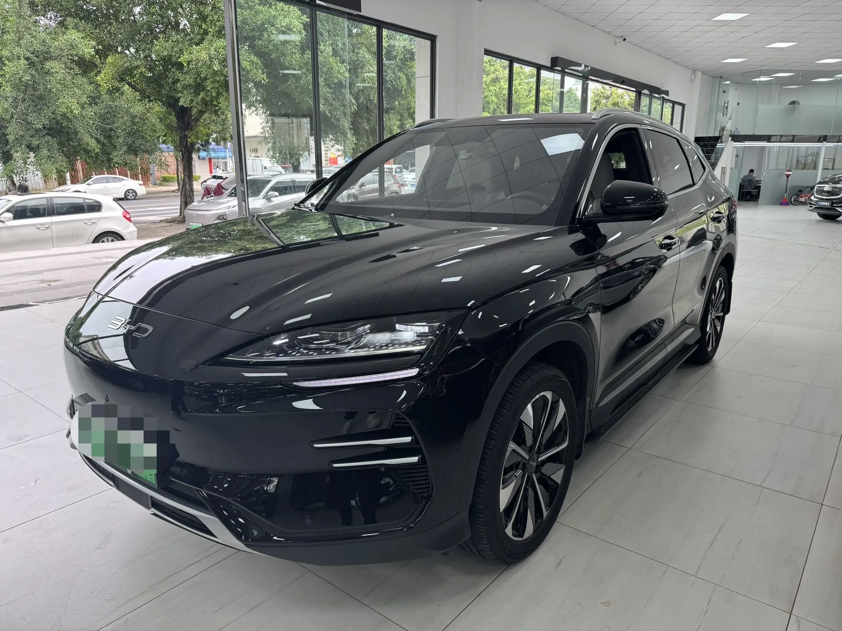 BYD Song PLUS New Energy 2024 Model, Song PLUS EV Glory Edition, 520km Range, Luxury Automatic exterior