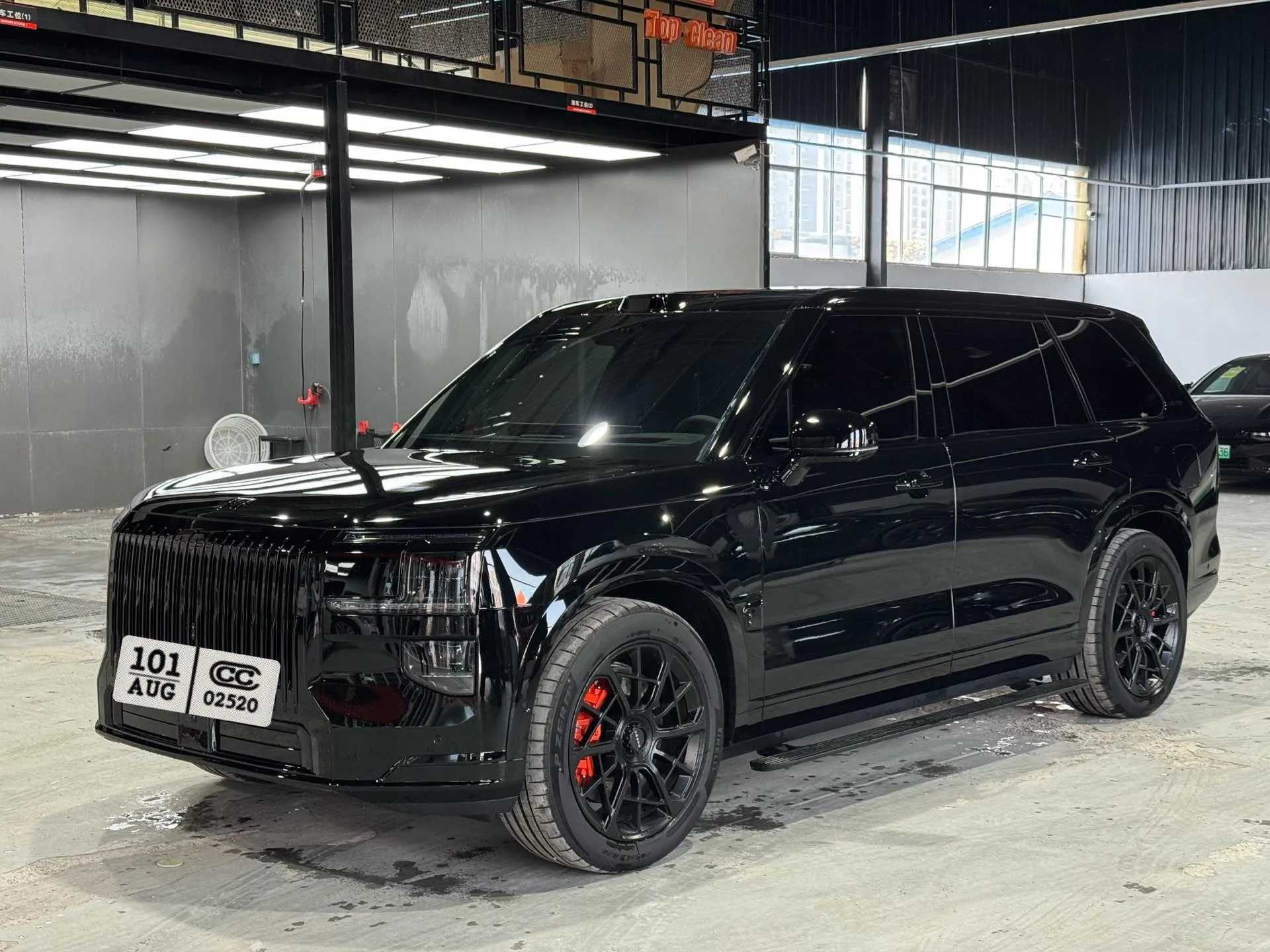 Zeekr 2025 Model Zeekr 9X 2.0T Radiant Black Edition 70kWh Automatic Transmission exterior
