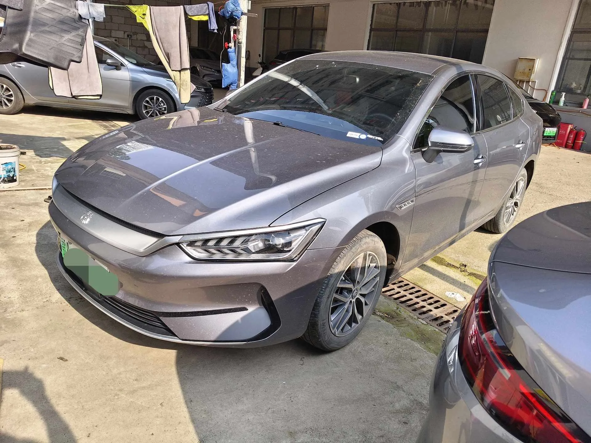 BYD 2023 Qin PLUS EV 420KM Champion Edition Leading Model Automatic exterior